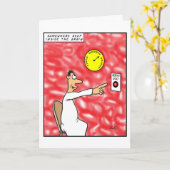 スリーピー・ジャーク カード (黄色い花)