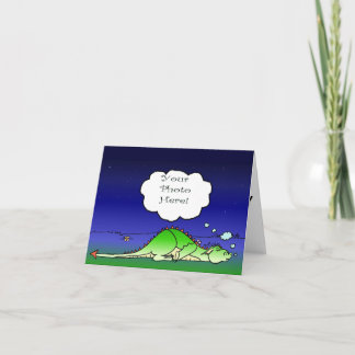 スリーピー・ドラゴン・ノート・カード カード