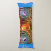 スリーピー·フェアリー·魔法の木。ブルージャイアントカスタム ボディピロー (正面縦)