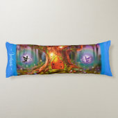 スリーピー·フェアリー·魔法の木。ブルージャイアントカスタム ボディピロー (裏面)