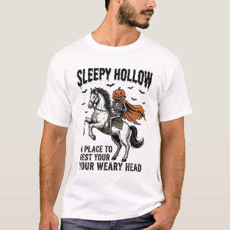 スリーピー・ホロウ ヘッドレス・ホースマン ビンテージ・ハロウィン Tシャツ
