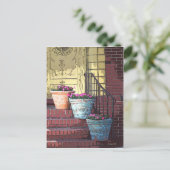 スリーフラワーポット ポストカード (スタンド正面)