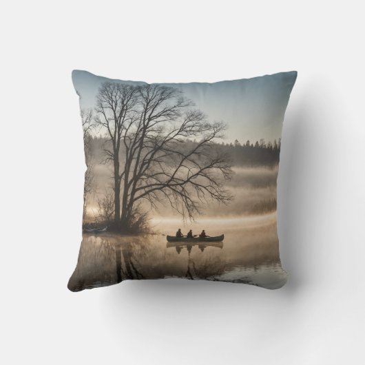 スリーフレンズ魚釣りカヌセレーヌレイク クッション (裏面)