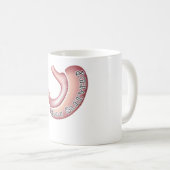 スリーブを付けられる得ますか。 コーヒーマグカップ (正面右)