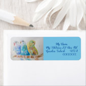 スリーブジースウォーターカラー差出人住所ラベル ラベル (インサイチュ)