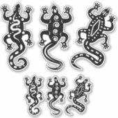 スリーブラックリザードサンダー_コーブサウスウエストスタイル シール (正面)