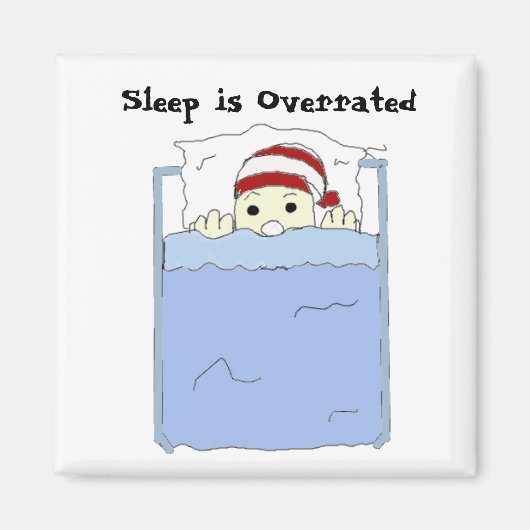 スリープが過多 マグネット (正面)