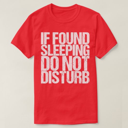 スリープもし状態が応答不可 Tシャツ (デザイン正面)