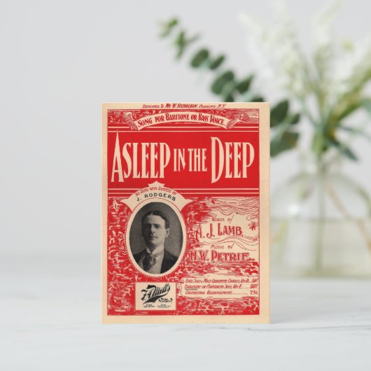 スリープインザ深い-素晴らしソン航海のグ ポストカード (スタンド正面)