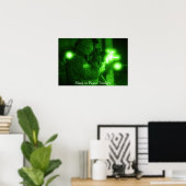 スリープインピース今夜軍隊 ポスター (ホームオフィス)