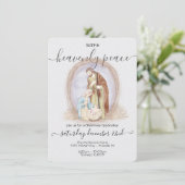 スリープインヘブンリーピース出生クリスマス 招待状 (スタンド正面)