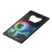 スリープウォーカー匿名クレジットカードボトルオープナー クレジットカード栓抜き (正面アングル)