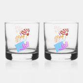 スリープエルブウェル昼寝 ウイスキーグラス (裏面)