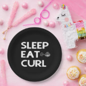 スリープカ食べル紙プレート ペーパープレート (パーティー)