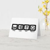 スリープクライム食べリピート カード (黄色い花)