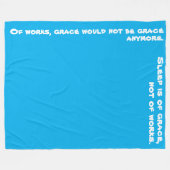 スリープグッドフリースブランケット フリースブランケット (正面(横))