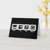 スリープスキー食べリピート カード (黄色い花)