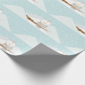 スリープスノーフクロールラッピング紙 ラッピングペーパー (角)