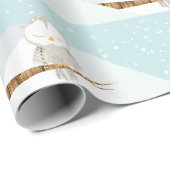 スリープスノーフクロールラッピング紙 ラッピングペーパー (ロールコーナー)