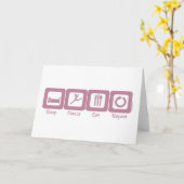 スリープダン食べスリピート カード (黄色い花)