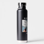 スリープドリンク&ヴァープアートポップ・アートのスタイルレディ ウォーターボトル (右面)
