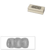 スリープバッグ転がキャンプハイキングスタンプ ラバースタンプ (押印)