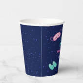 スリープバースランバーガールピンクバースデーパーティー 紙コップ (右)