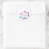 スリープバースランバーパーティーピンクパープルトゥイーン スクエアシール (バッグ)