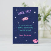 スリープバースランバー10代のバースデーパーティー サンキューカード (スタンド正面)