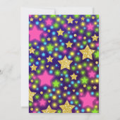 スリープバー招待状スランバーパーティースリープバーパーティー 招待状 (裏面)