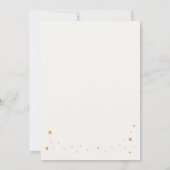 スリープバー誕生日パーティーの招待 招待状 (裏面)