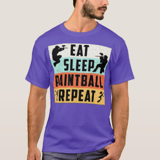 スリープパイ食べンボールリピートSoftairスポーツ愛好家 Tシャツ