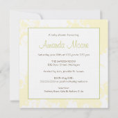 スリープベビー-ベビーシャワー招待状 招待状 (裏面)