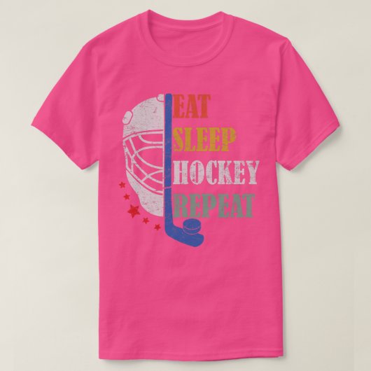 スリープホッケー食べリピート3 Tシャツ (デザイン正面)