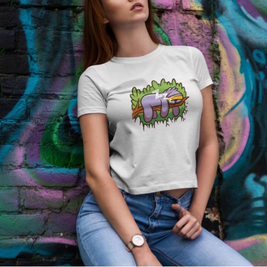 スリープマスクスロスアニメ Tシャツ