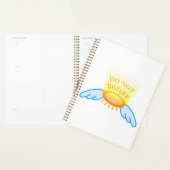 スリープモードのハロー飛んでいるとウィングを妨害しない プランナー手帳 (ディスプレー)