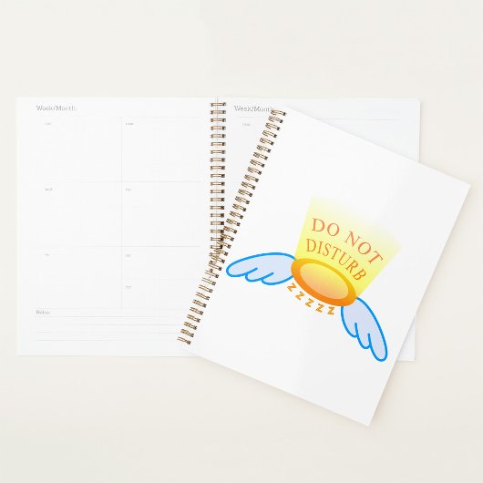 スリープモードのハロー飛んでいるとウィングを妨害しない プランナー手帳