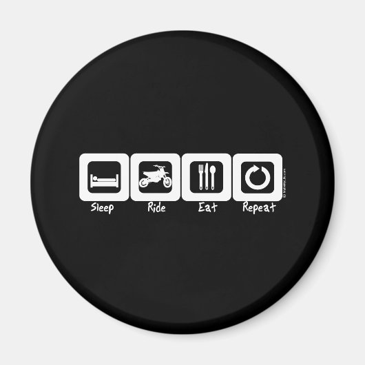 スリープライドリピ食べート マグネット (正面)