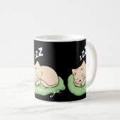 スリープ子猫サンダー_コーブ コーヒーマグカップ (正面右)