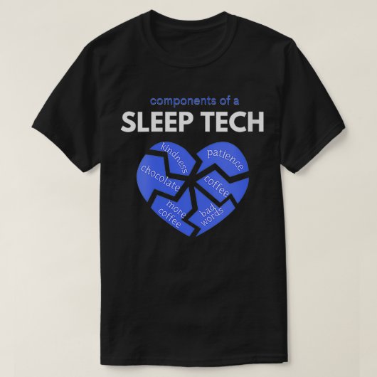 スリープ技術者VNeckの女性コンポーネント Tシャツ (デザイン正面)