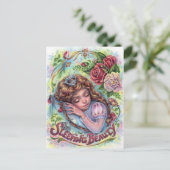 スリープ美しいはがき ポストカード (スタンド正面)