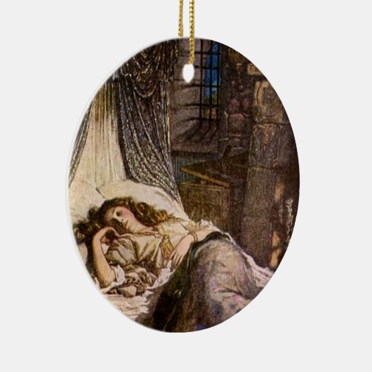 スリープ美しいオーナメント セラミックオーナメント (右)