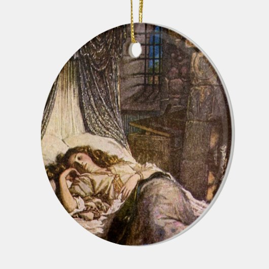 スリープ美しいオーナメント セラミックオーナメント (左)