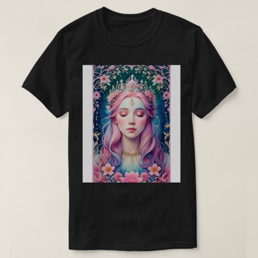 スリープ美しいプリンセス Tシャツ (デザイン正面)