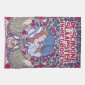 スリープ美しい、カバーアート、ヴァンカスペル キッチンタオル (横)