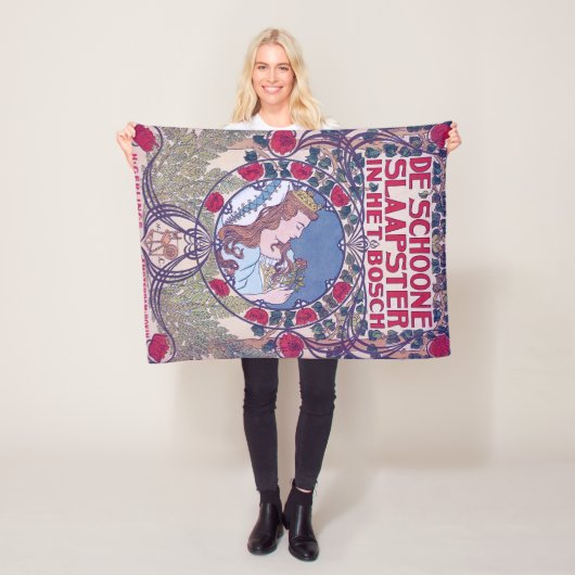 スリープ美しい、カバーアート、ヴァンカスペル フリースブランケット (インサイチュ)