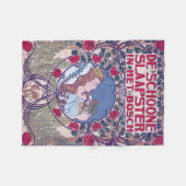 スリープ美しい、カバーアート、ヴァンカスペル フリースブランケット (正面(横))