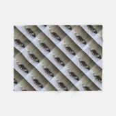 スリープ美しい フリースブランケット (正面(横))