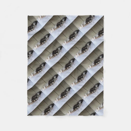 スリープ美しい フリースブランケット (正面)