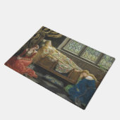 スリープ美しい(John Collier) ドアマット (アングル)